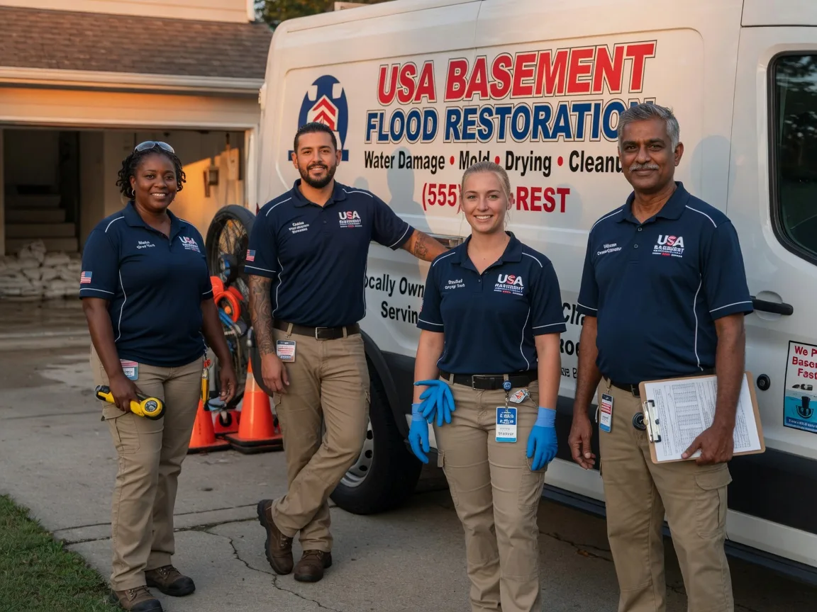 Basement Flood Cleanup company in Rudolph, OH